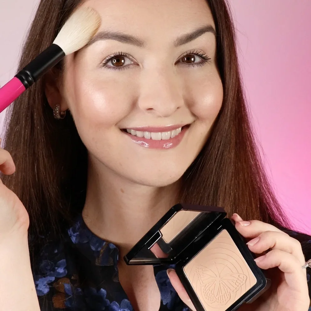 Whats Up Beauty Wind Dancer Pressed Setting Powder Light NIB